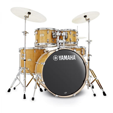 Bateria Yamaha Stage Custom Sbp0f5nw Natural Wood 5 Piezas